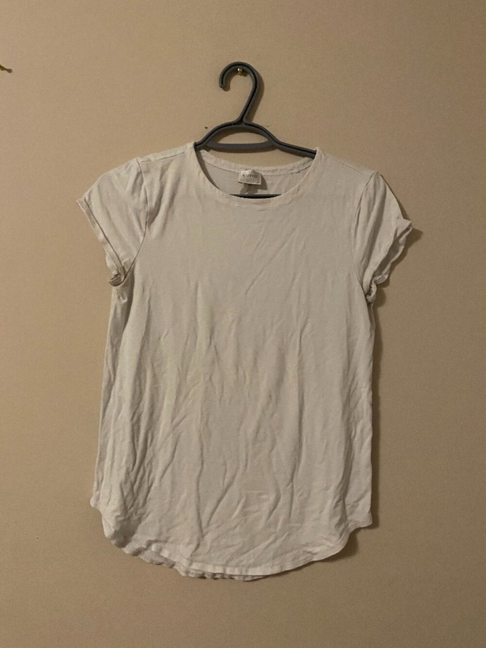 long white tee